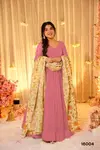 Clora Vol 16 Soft Dyed Silk Fully Flared Gown With Dupatta Wholesalers In Surat
